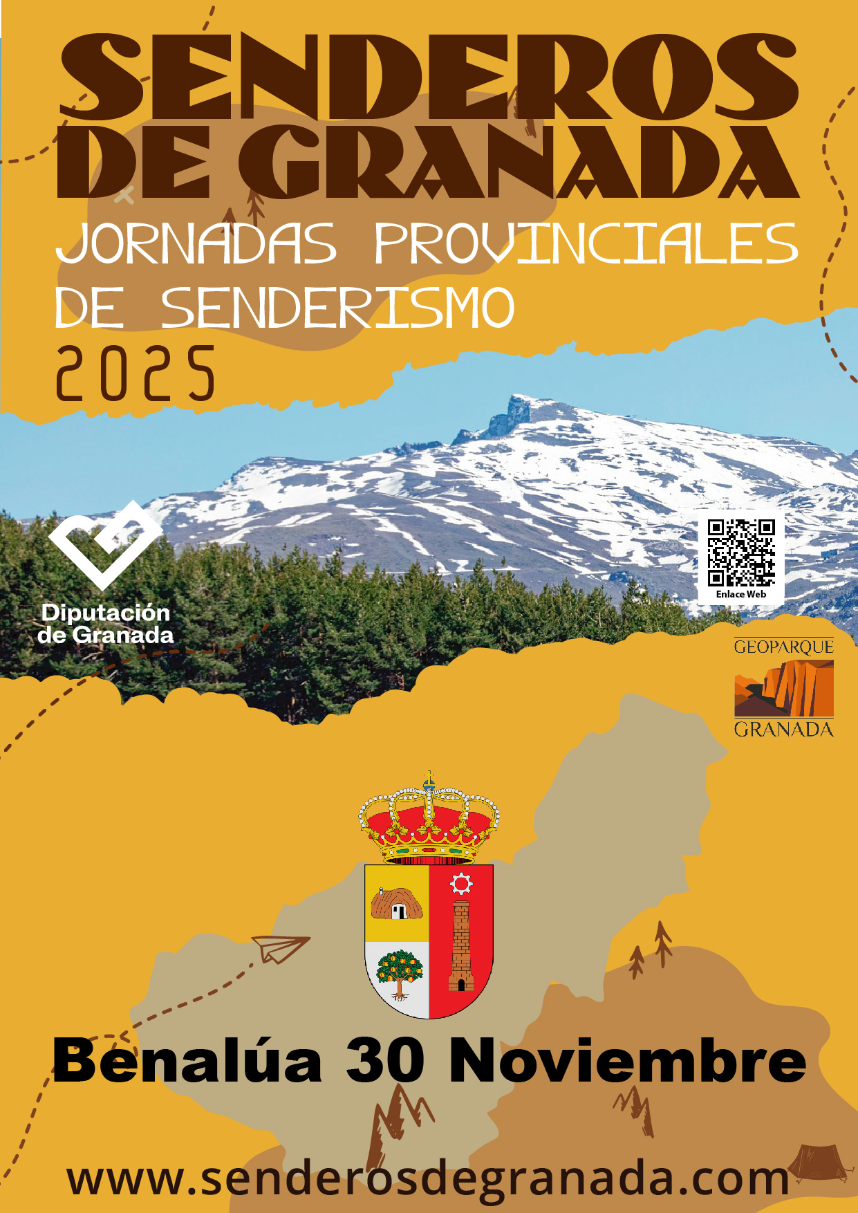 SENDEROS DE GRANADA- JORNADA 21. BENAL�A